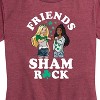 Women's - Barbie - St. Patrick's Day Friends Sham Rock Short Sleeve Graphic T-Shirt - 2 of 4