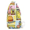 Nickelodeon Vegan Leather Crossbody Sling Bag, SpongeBob SquarePants and Friends Character Blocks, 7" x 14" - 2 of 4