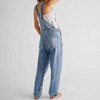 Women's Classic Denim Overalls – Relaxed Fit with Tapered Legs & Functional Pockets Cherie Code - 2 of 4