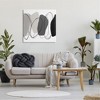 Stupell Industries Abstract Round Forms Outlines Canvas Wall Art - 2 of 4