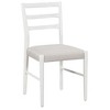 Nicbex Dining Table Set for 6 Wooden Extendable Table with 12" Leaf 2 Drawers 6 Chairs for Kitchen - 2 of 4