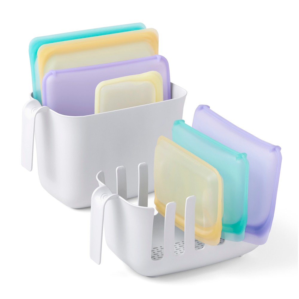 Photos - Food Container YouCopia Dry+Store Bag Drying Rack and Bin Set