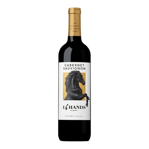 14 Hands Cabernet Sauvignon Red Wine - 750ml Bottle - image 1 of 4