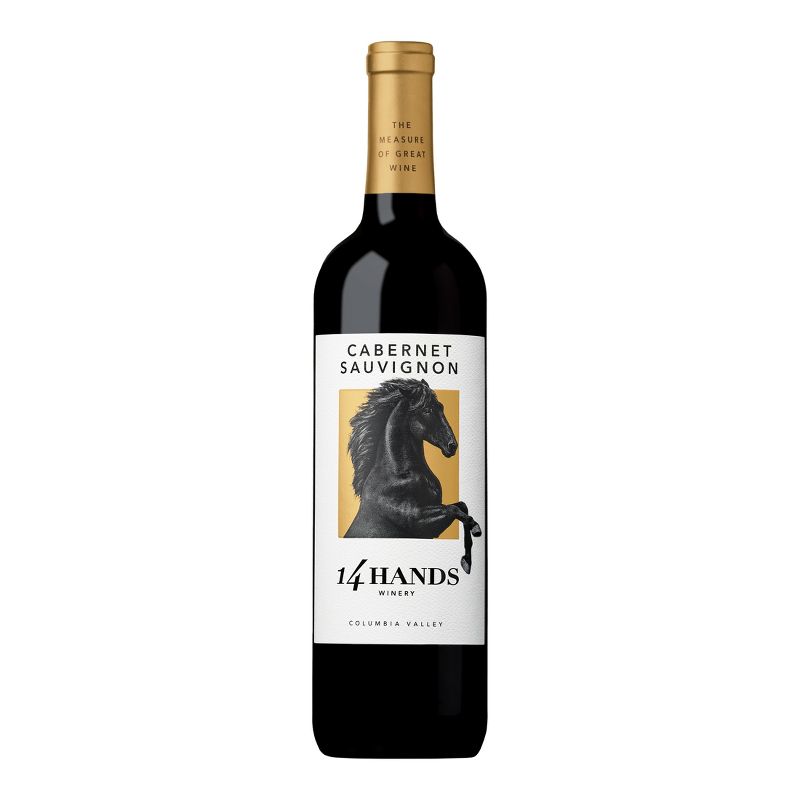 14 Hands Cabernet Sauvignon Red Wine - 750ml Bottle, 1 of 8
