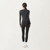 Anna-Kaci Active Women’s Long Sleeve Active Top with Layered Strap Detail Slim Contoured Fit and Modern Minimal Silhouette - 4 of 4