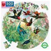 eeBoo Piece and Love Hummingbirds 500 Piece Round Jigsaw Puzzle - 2 of 4