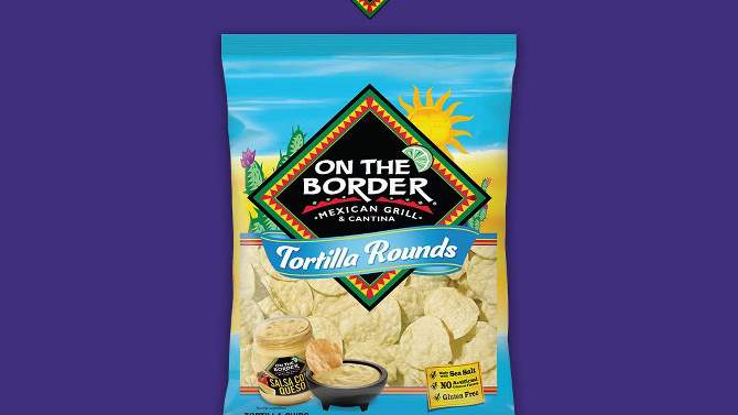 On The Border Premium Rounds Tortilla Chips - 10.5oz, 2 of 5, play video