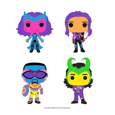 Photo 1 of 2 pack Funko POP! Marvel: 4pk Enamel Pin Set