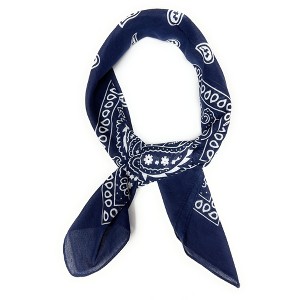 Set of 14 Paisley MultiFunctional Scarves 100% Cotton - 1 of 4