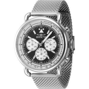 Invicta 47358 Men's Speedway Chrono Black Dial Mesh Bracelet Watch - 1 of 2