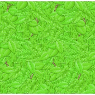 Fadeless Designs Paper Roll, Tropical Foliage, 48 Inches x 12 Feet