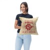 NCAA San Diego State Aztecs 26 x 26 Woven Tapestry Pillow - 2 of 4