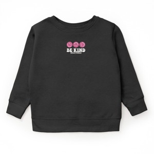 The Juniper Shop SmileyWorld Embroidered Be Kind Turning Smiles Youth Sweatshirt - 1 of 2