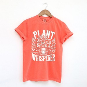 Simply Sage Market Women's Plant Whisperer Short Sleeve Garment Dyed Tee - 1 of 4