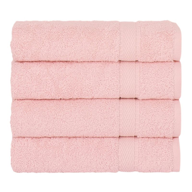 Turkish Cotton Sinemis Terry Towel Set Pink - Linum Home Textiles, 1 of 6