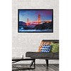 Trends International Wonders of the World - Golden Gate Bridge Framed Wall Poster Prints - 2 of 4