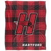 University Of Hartford Campus Plaid Spirit Silky Touch Super Soft Throw Blanket 50x60 - 2 of 4
