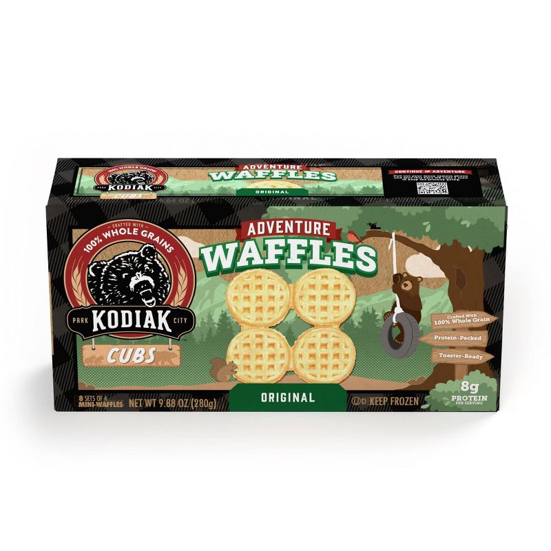 Kodiak Cubs Adventure Original Frozen Waffles - 9.88oz/8ct, 5 of 10
