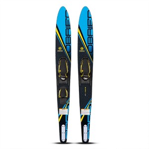 O'Brien Watersports 2191114 Adult 64 inches Celebrity Water skis Sizes 2-7, Blue and Black - 1 of 2
