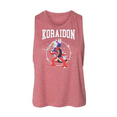 Women's - Pokémon - Koraidon Collegiate Graphic Racerback Tank