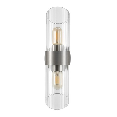 Metal Sconce Wall Light (includes Led Light Bulb) Brass