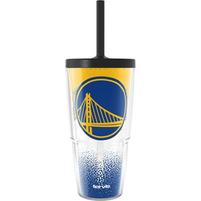 NBA Golden State Warriors All Over Classic Tumbler with Straw Lid - 24oz
