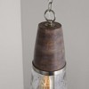 Capital Lighting Connor 1 - Light Pendant in  Black Wash/Matte Nickel - 4 of 4