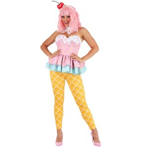 HalloweenCostumes.com Sweet Treat Ice Cream Women's Costume - 1 of 4