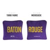 Skip's Garage | Gameday Baton Rouge Synergy Pro Purple Cornhole Bags (Set of 4) - 2 of 4