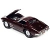 1969 Chevrolet Corvette 427 Garnet Red Metallic "MCACN" Limited Edition to 4260 pcs 1/64 Diecast Model Car by Johnny Lightning - 3 of 3