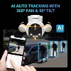 AI Powered Sentinel 4K PTZ Wired 8 Channel PoE NVR Security System, 4 Cameras, 1TB HDD - 3 of 4