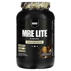 Redcon1 MRE Lite, Whole Food Protein, Oatmeal Chocolate Chip, 2.15 lb (975 g) - 1 of 2