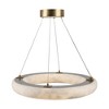 Artcraft Lighting Camila 1 - Light Chandelier in  Brushed Brass - 3 of 4