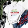 Simply Sage Market Women's Santa Reindeer Hot Cocoa Short Sleeve Graphic Tee - 2 of 2