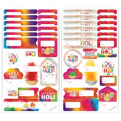 Big Dot Of Happiness Red Carpet Hollywood - Assorted Movie Night Party Gift  Tag Labels - To And From Stickers - 12 Sheets - 120 Stickers : Target