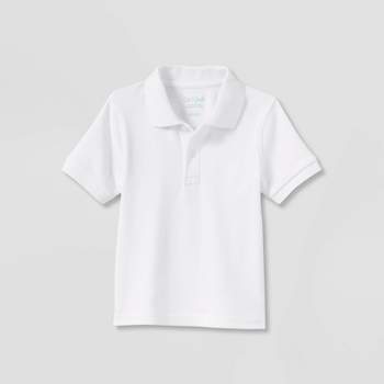 Toddler Boys' Short Sleeve Interlock Uniform Polo Shirt - Cat & Jack™ 