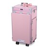 Byootique Rolling Makeup Train Case Nail Salon Cosmetic Organizer - 3 of 4