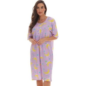 Just Love Short Sleeve Nightgown Sleep Dress for Women Sleepwear 4361-197-M - 1 of 3