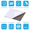 Unique Bargains Square Soft Adhesive Non-slip Anti-scratch Furniture Lamp Base Felt 5 Pcs - 4 of 4
