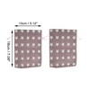 Unique Bargains Five-pointed Star Printed Drawstring Bag 2 Pcs - 2 of 4