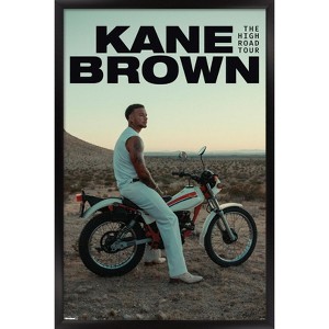 Trends International Kane Brown - The High Road Tour Framed Wall Poster Prints - 1 of 4