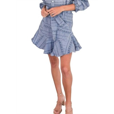Women's Prairie Mini Skirt - Never a Wallflower