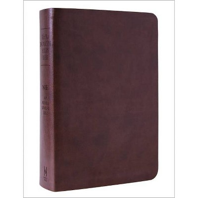 The New Inductive Study Bible Milano Softone(tm) (Nasb, Brown) - by  Precept Ministries International (Leather Bound)