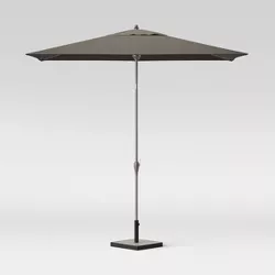 6.5' x 10' Rectangular Patio Umbrella Ash Pole - Project 62™