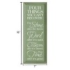 Slickblue Four Things You Can’t Recover Wood Sign – Rustic Wall Decor – Inspirational Quote 7x18 Inches, Color Options - 3 of 3