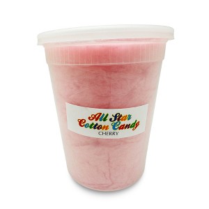 Cotton Candy Tubs – 2.6 oz – Assorted Carnival Flavors – Classic Spun Sugar Treat – 9 Flavor Options - 1 of 4