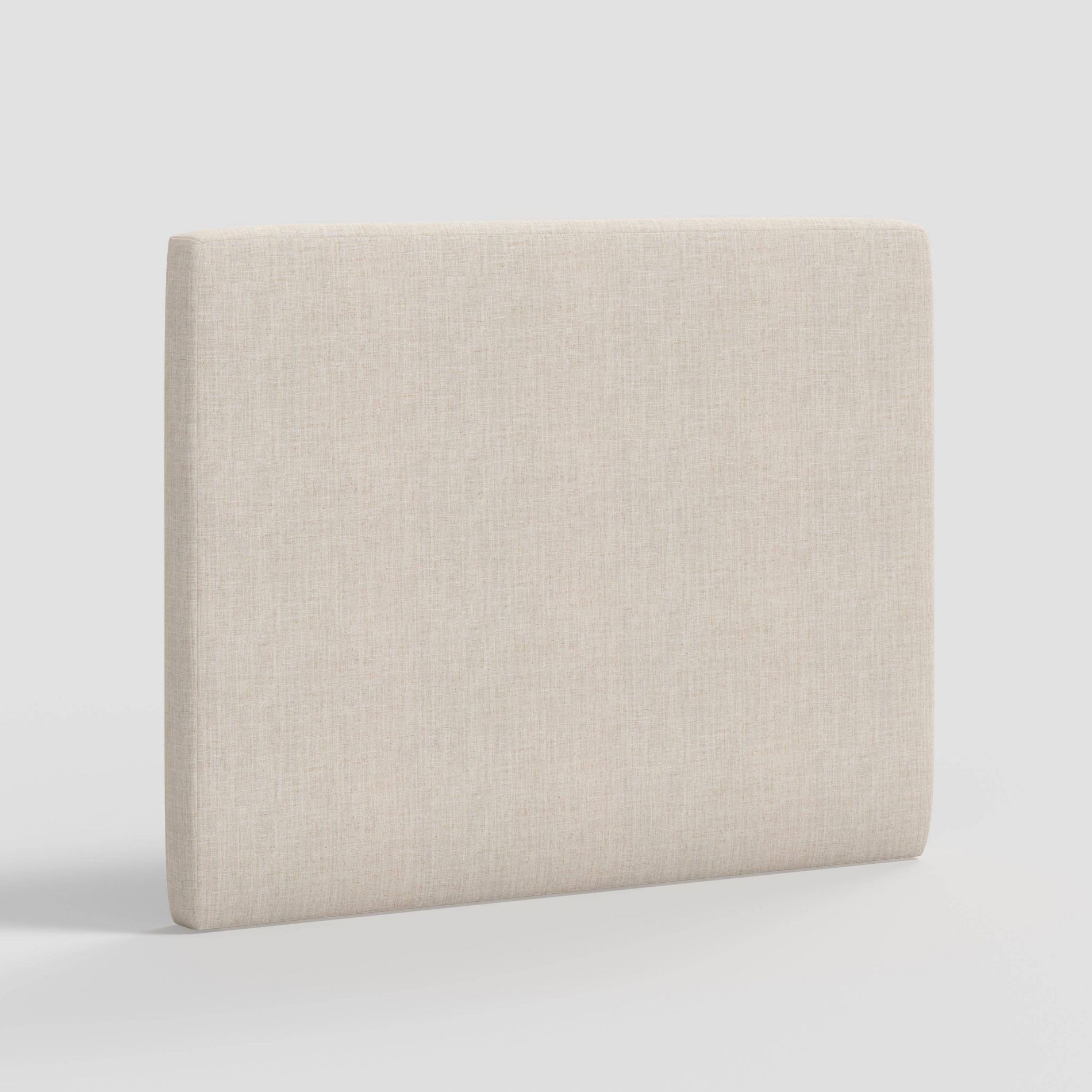 Twin Lia Square Stick-on-the-Wall Dorm Headboard Classic Linen Talc - Threshold™