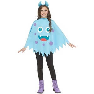 Fun World Blue Monster Girls' Costume - 1 of 3