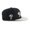 MLB Philadelphia Phillies Cantos Hat: Cotton Twill, Adjustable Snapback, Team Logo - 4 of 4