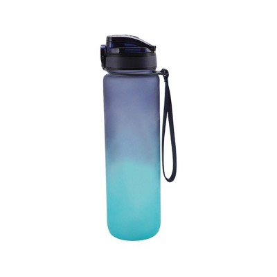 Unique Bargains Sports Water Bottle Carry Loop Direct Drink 1000ml ...